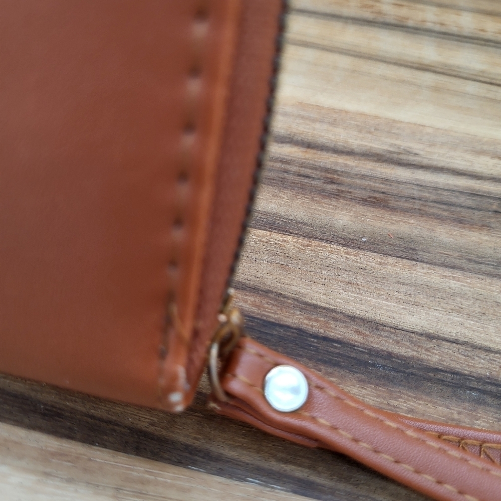 Alexis Bendel Brown Wristlet Wallet - Picture 4 of 7